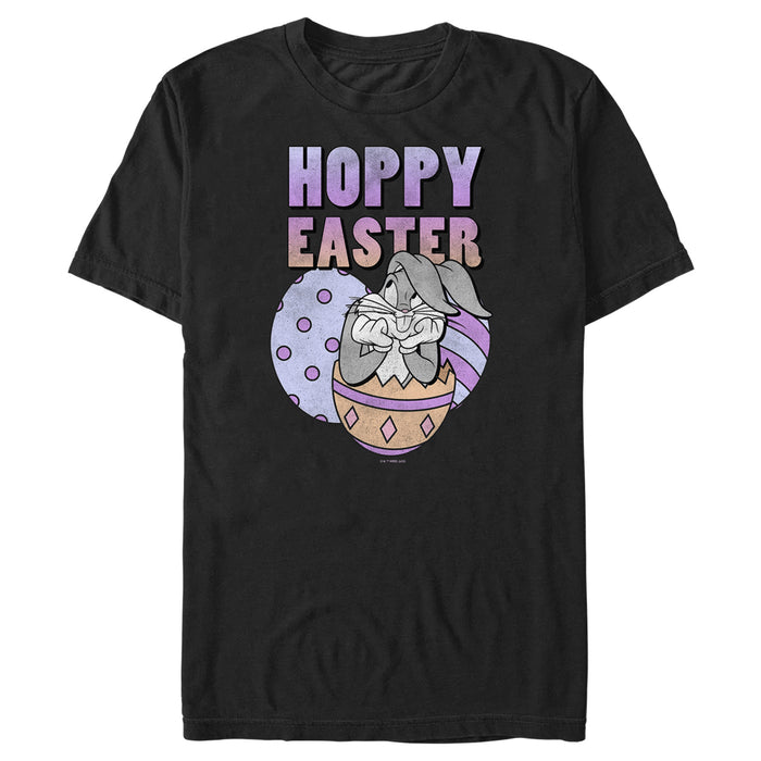 fifth sun Men's Looney Tunes Bugs Bunny Hoppy Easter T-Shirt