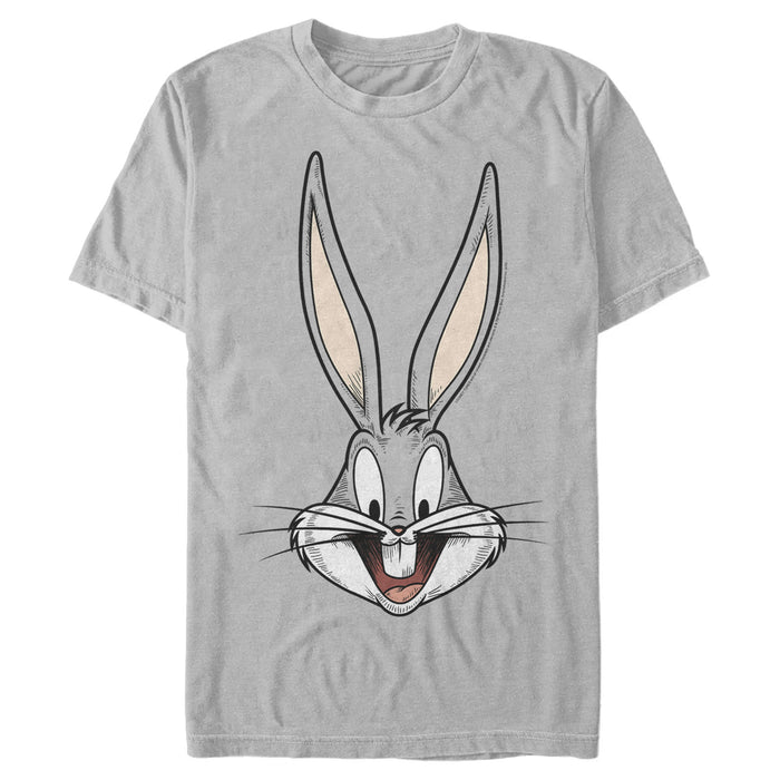 fifth sun Men's Looney Tunes Bugs Bunny Portrait T-Shirt