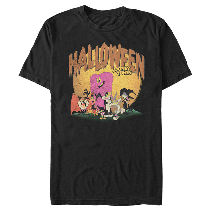 fifth sun Men's Looney Tunes Costumes Character Group Shot T-Shirt