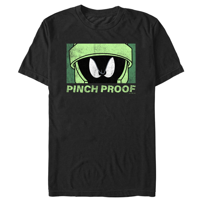 fifth sun Men's Looney Tunes Distressed Marvin Pinch Proof T-Shirt