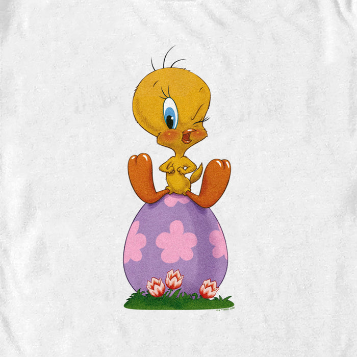 Fifth Sun Men's Looney Tunes Easter Egg Tweety T-Shirt