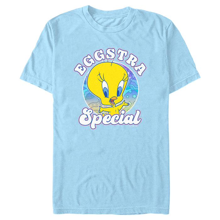 fifth sun Men's Looney Tunes Easter Eggstar Special Tweety T-Shirt