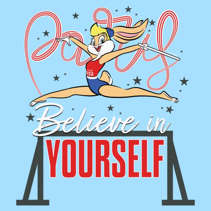 Fifth Sun Men's Looney Tunes Lola Bunny Believe In Yourself T-Shirt