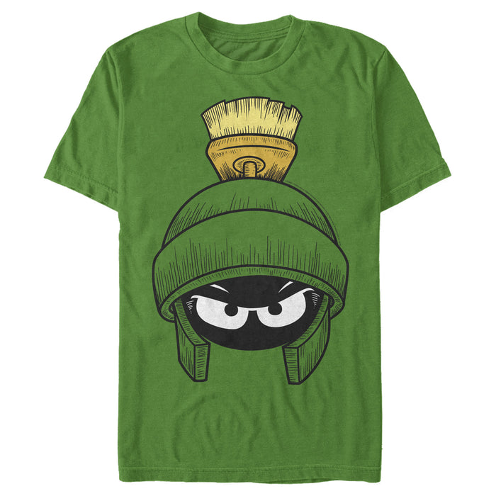 fifth sun Men's Looney Tunes Marvin the Martian Grump T-Shirt