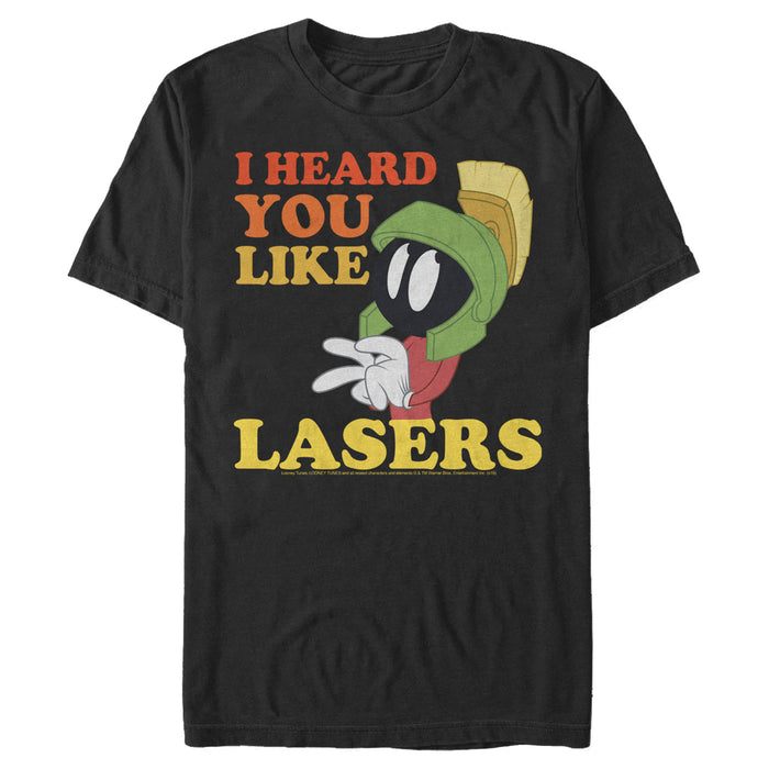 fifth sun Men's Looney Tunes Marvin the Martian Lasers T-Shirt