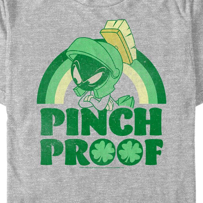 Fifth Sun Men's Looney Tunes St. Patrick's Day Marvin The Martian Pinch Proof T-Shirt