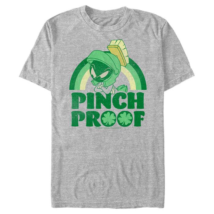 fifth sun Men's Looney Tunes St. Patrick's Day Marvin the Martian Pinch Proof T-Shirt