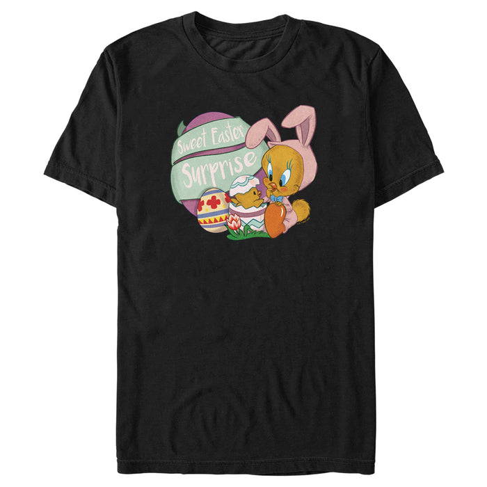 fifth sun Men's Looney Tunes Sweet Easter Surprise T-Shirt