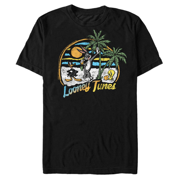 fifth sun Men's Looney Tunes Tropical Vacation T-Shirt