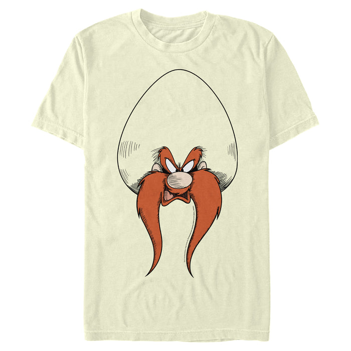 fifth sun Men's Looney Tunes Yosemite Sam Big Face Drawing T-Shirt