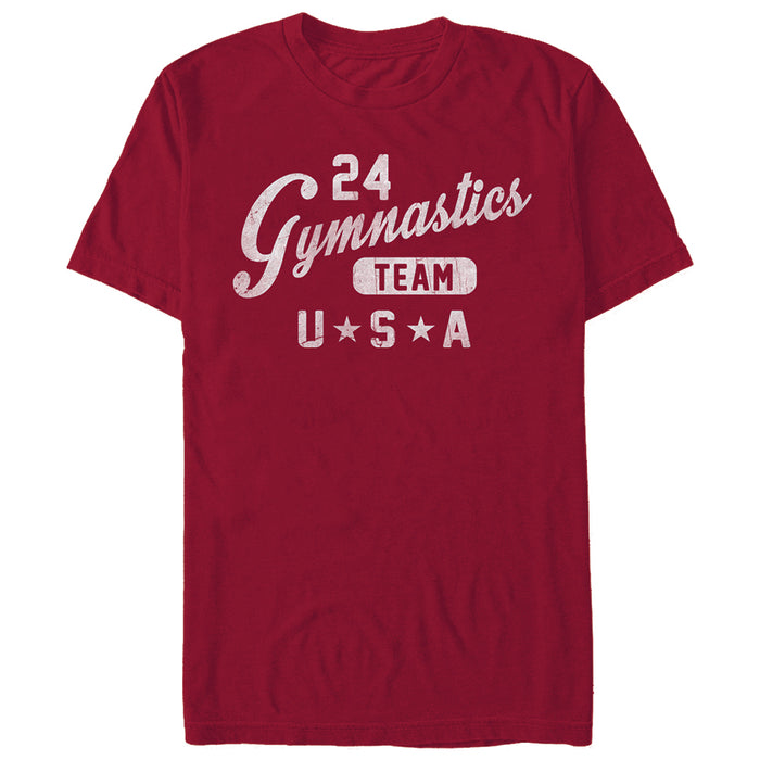 fifth sun Men's Lost Gods 24 Gymnastics Team USA T-Shirt