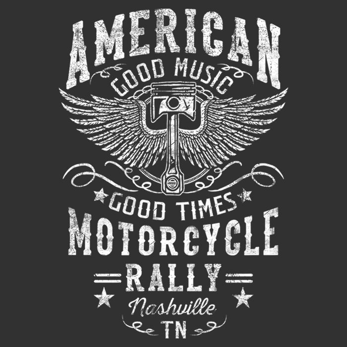 Fifth Sun Men's Lost Gods American Motorcycle Rally Distressed T-Shirt