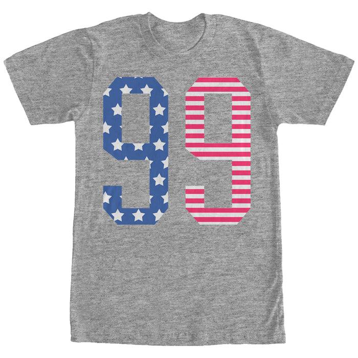 fifth sun Men's Lost Gods American Number 99 T-Shirt