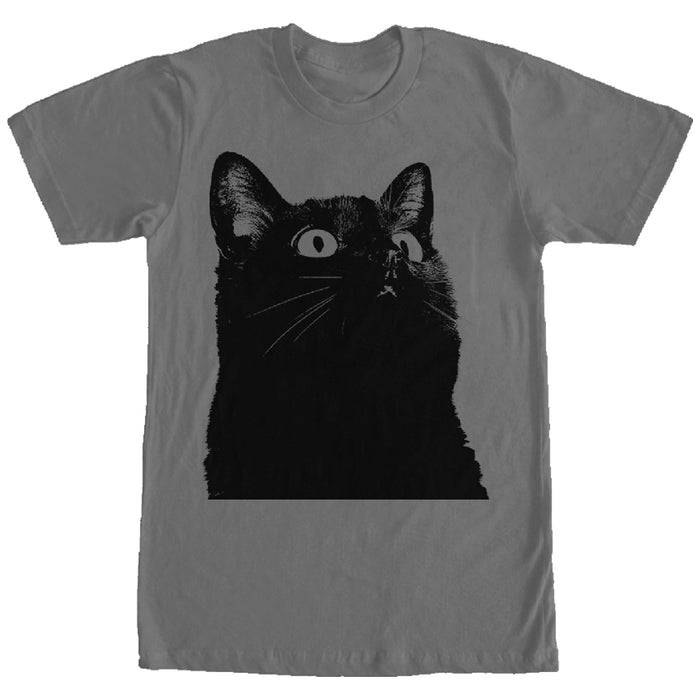 fifth sun Men's Lost Gods Black Cat Profile T-Shirt