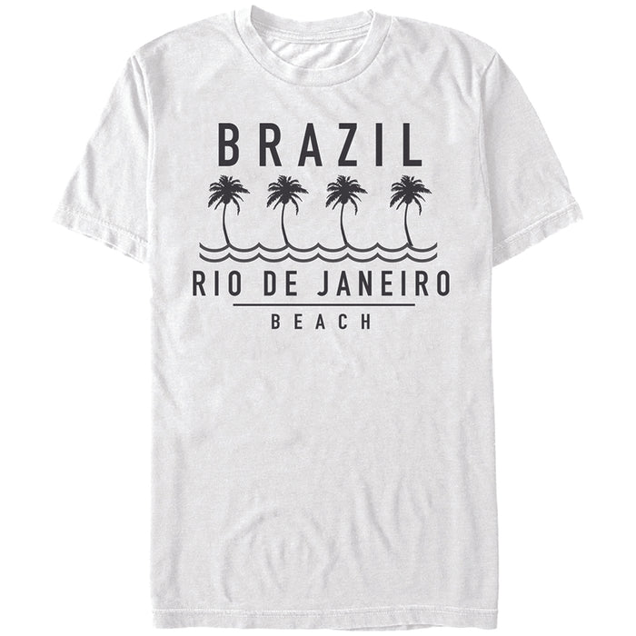 fifth sun Men's Lost Gods Brazil Rio de Janeiro Beach T-Shirt