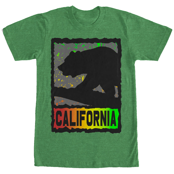 fifth sun Men's Lost Gods California Bear Box T-Shirt