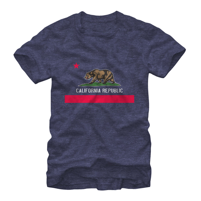 fifth sun Men's Lost Gods California Republic Flag T-Shirt