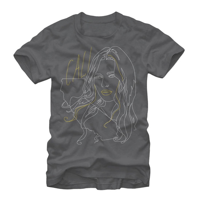 fifth sun Men's Lost Gods California Stitches T-Shirt