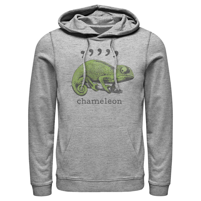 fifth sun Men's Lost Gods Comma Comma Chameleon Pull Over Hoodie