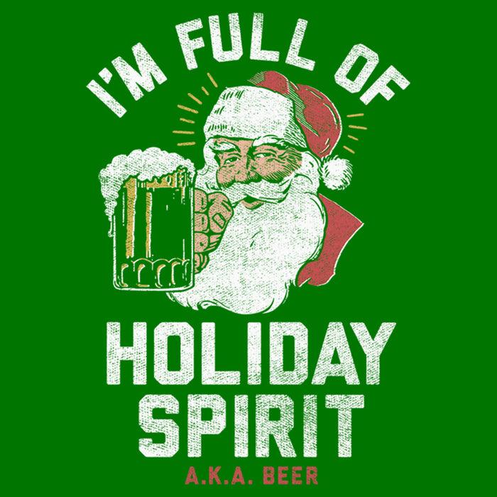 Fifth Sun Men's Lost Gods Distressed Santa Beer T-Shirt
