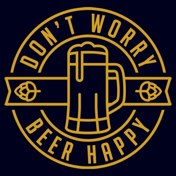 Fifth Sun Men's Lost Gods Don't Worry Beer Happy T-Shirt