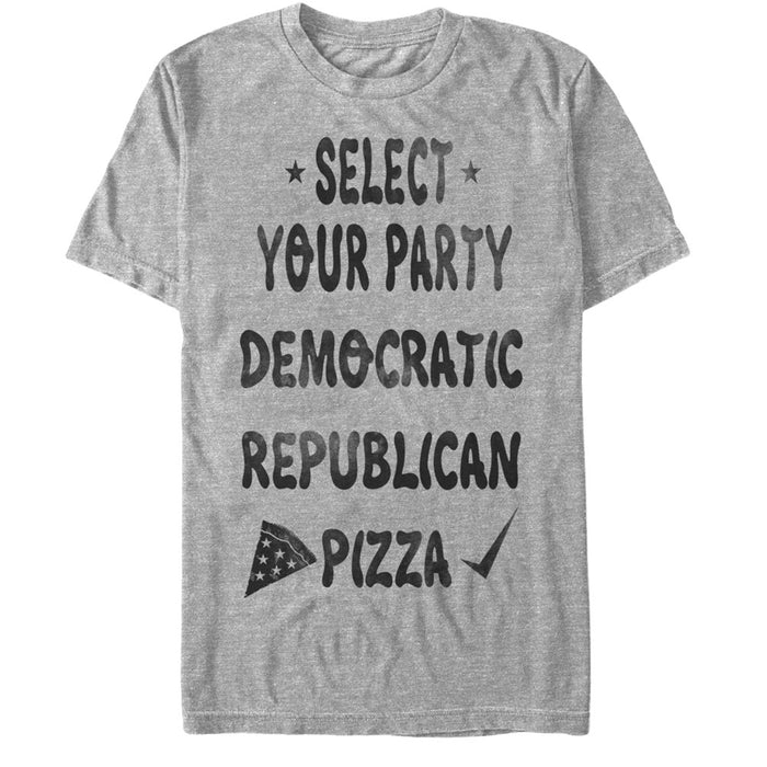 fifth sun Men's Lost Gods Election Pizza Party T-Shirt