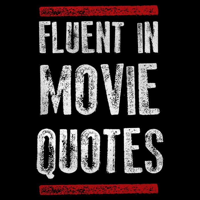Fifth Sun Men's Lost Gods Fluent In Movie Quotes Distressed T-Shirt