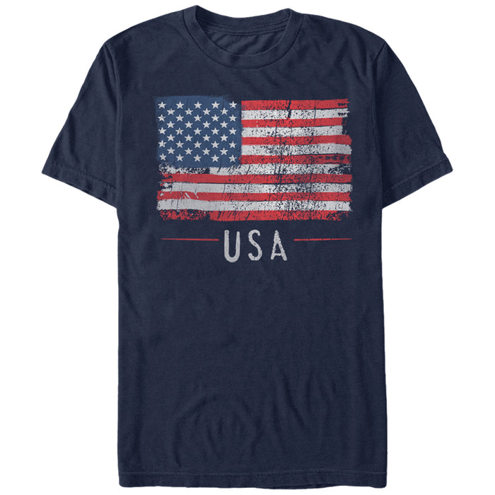 fifth sun Men's Lost Gods Fourth of July USA Flag Freedom T-Shirt