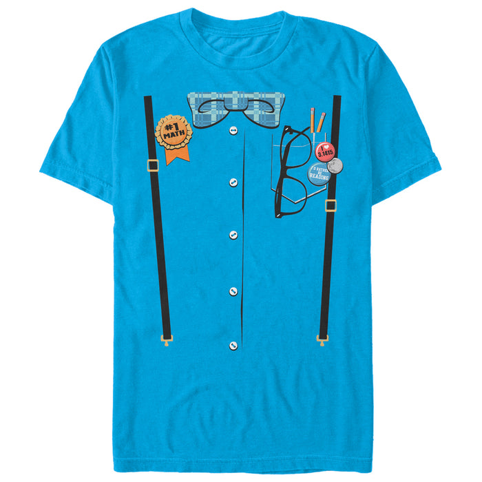 fifth sun Men's Lost Gods Halloween Nerd Costume T-Shirt