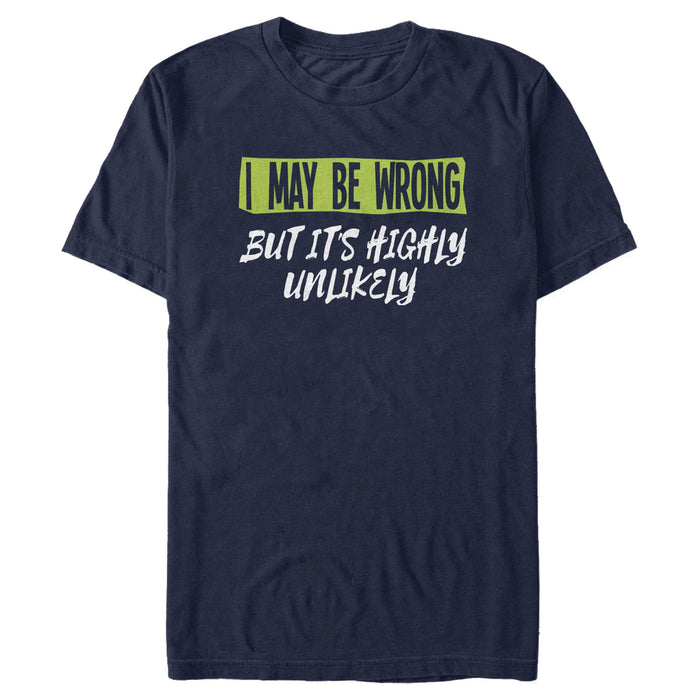 fifth sun Men's Lost Gods I May Be Wrong but It's Highly Unlikely T-Shirt