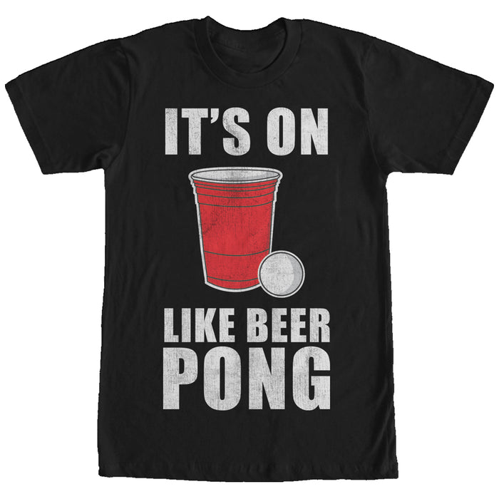 fifth sun Men's Lost Gods I's On Like Beer Pong T-Shirt