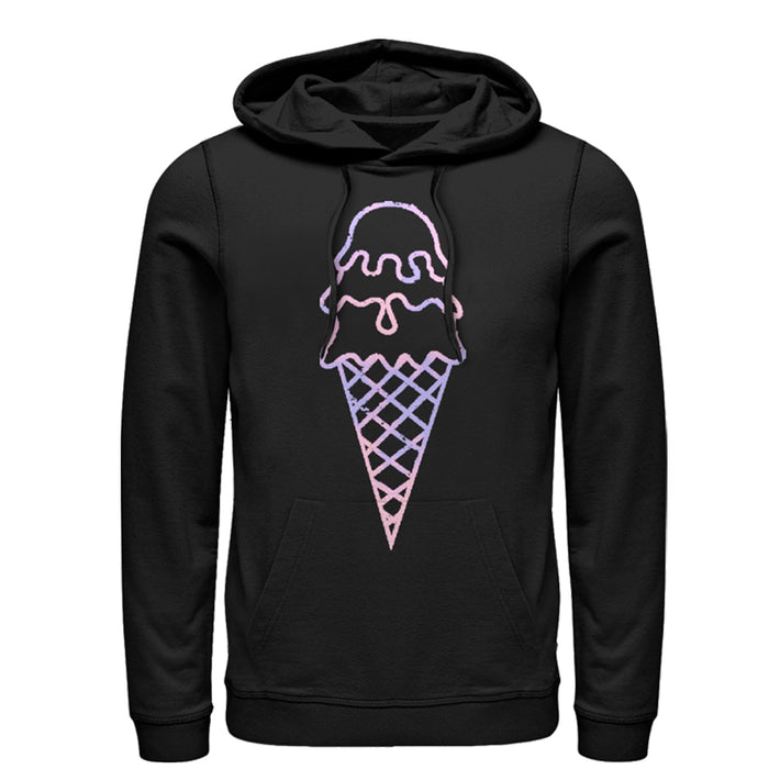 fifth sun Men's Lost Gods Ice Outline Pull Over Hoodie