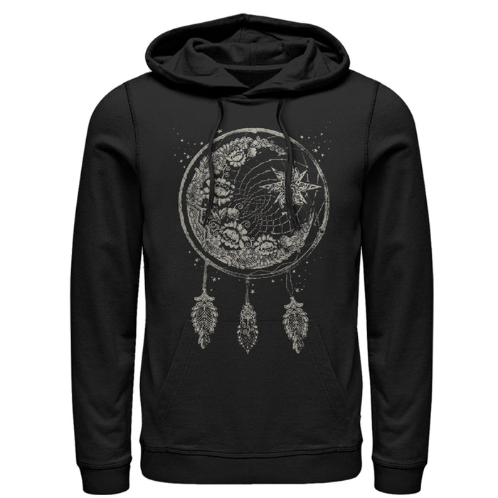 fifth sun Men's Lost Gods Moon Dream Catcher Pull Over Hoodie