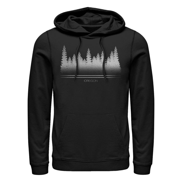 fifth sun Men's Lost Gods Oregon Pine Trees Pull Over Hoodie