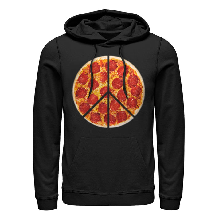 fifth sun Men's Lost Gods Peace Pizza Pie Pull Over Hoodie