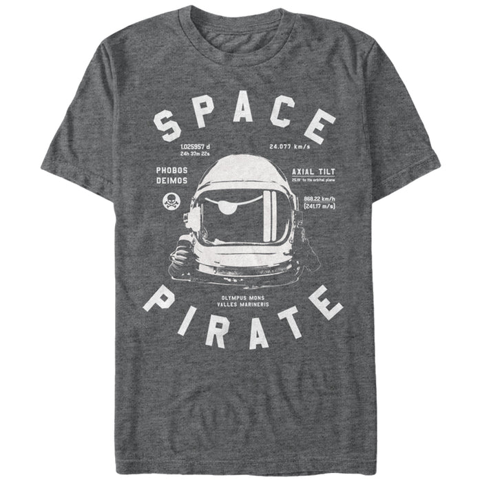 fifth sun Men's Lost Gods Space Pirate Astronaut T-Shirt