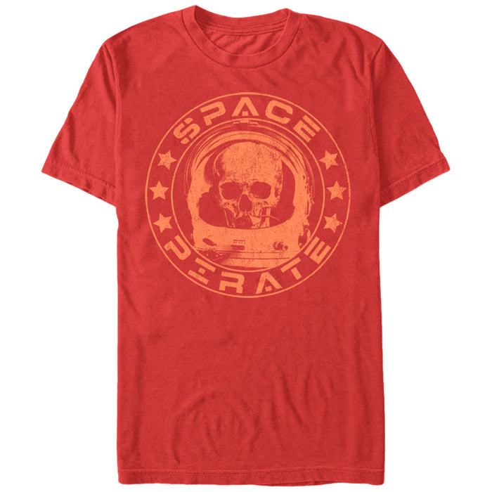 fifth sun Men's Lost Gods Space Pirate Skull Astronaut T-Shirt