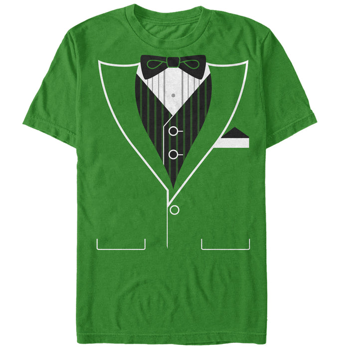 fifth sun Men's Lost Gods St. Patrick's Day Tuxedo Costume Tee T-Shirt
