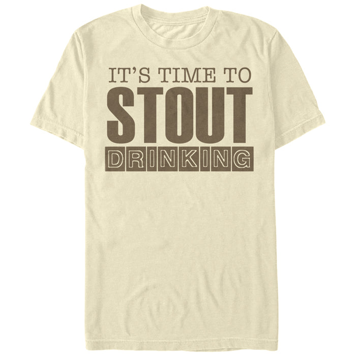 fifth sun Men's Lost Gods Time to Stout Drinking Beer T-Shirt
