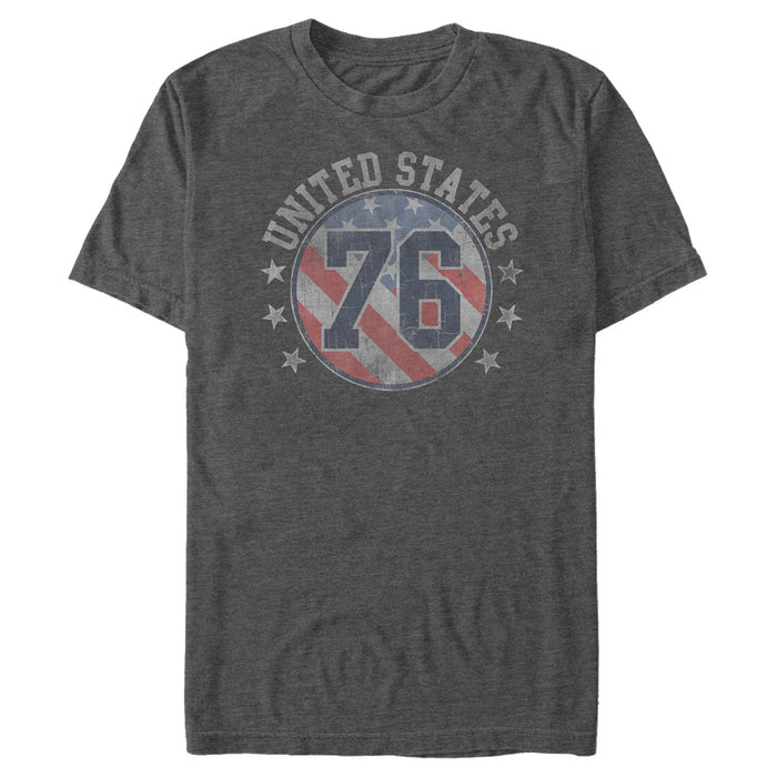 fifth sun Men's Lost Gods United States 76 Distressed T-Shirt