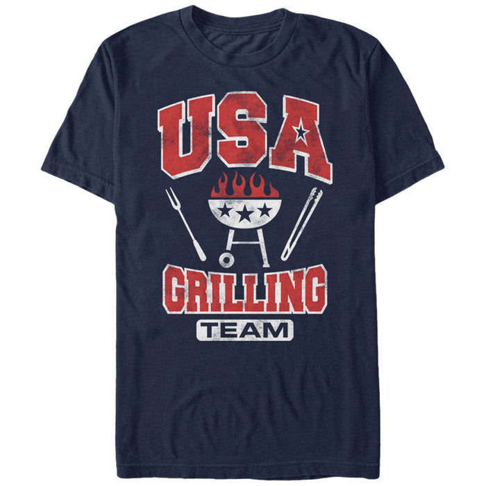 fifth sun Men's Lost Gods USA Grilling Team T-Shirt