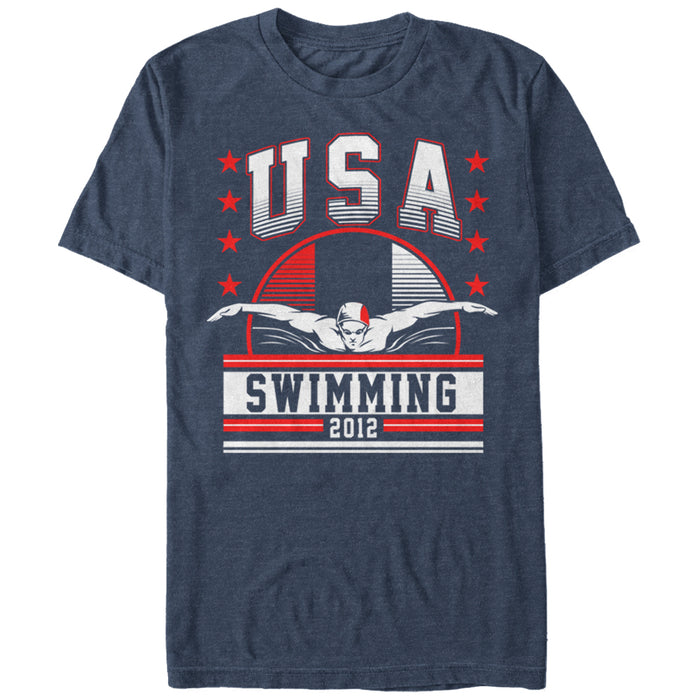 fifth sun Men's Lost Gods USA Swimming 2012 T-Shirt