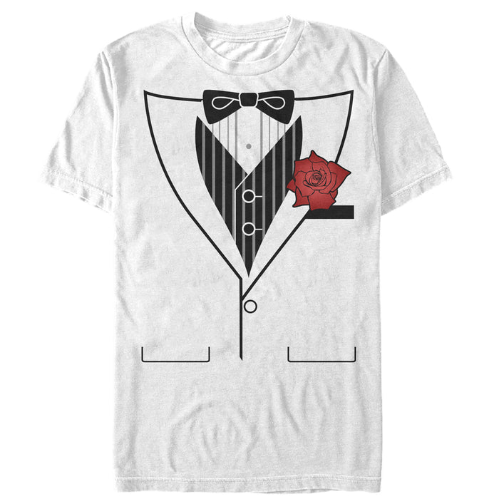 Fifth Sun Men's Lost Gods Valentine's Day Tuxedo Flower Costume Tee T-Shirt