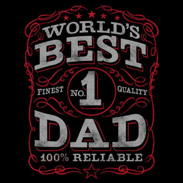 Fifth Sun Men's Lost Gods World's Best Dad Distressed Logo T-Shirt