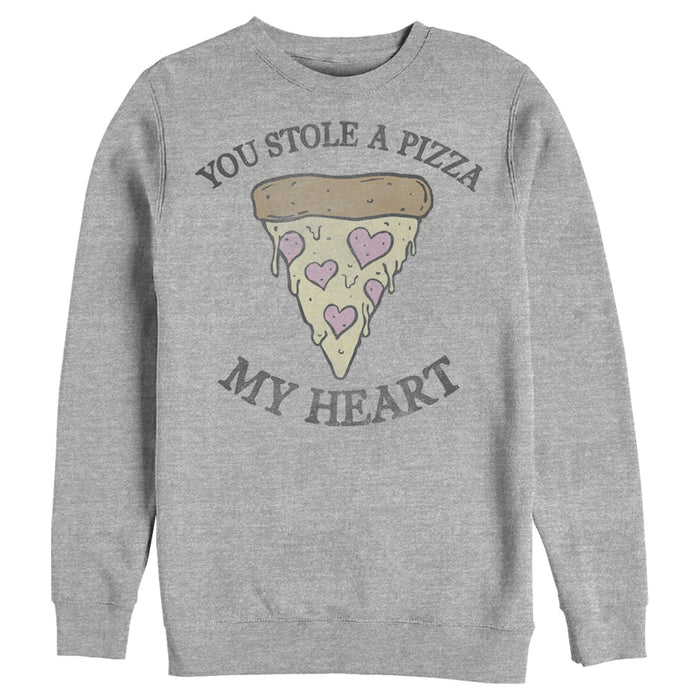 fifth sun Men's Lost Gods You Stole a Pizza My Heart Sweatshirt