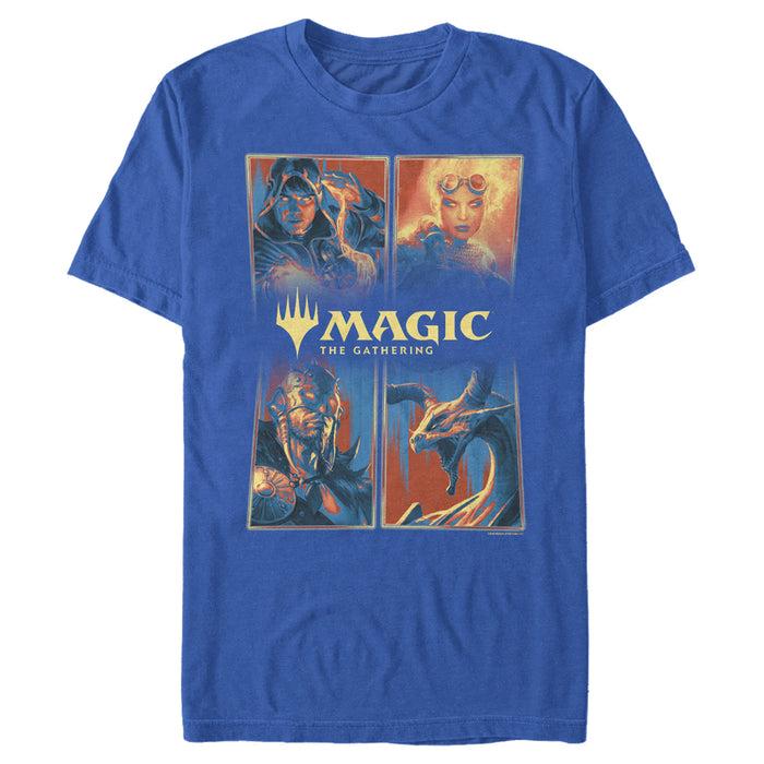 fifth sun Men's Magic: The Gathering Character Panels T-Shirt
