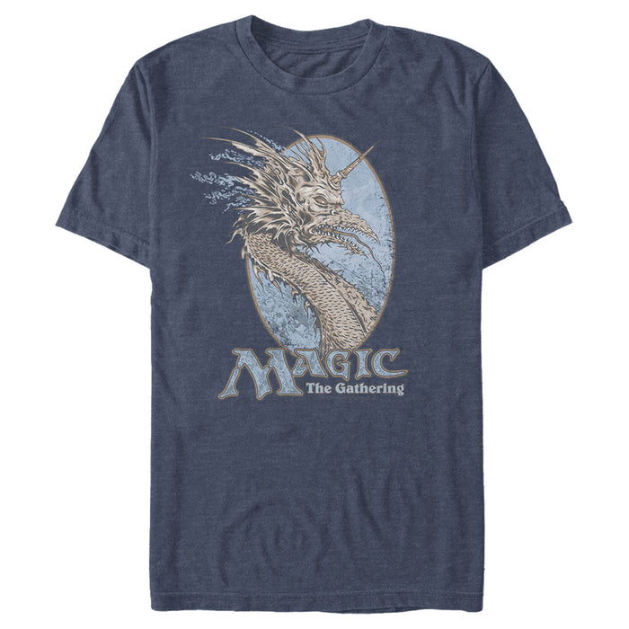 fifth sun Men's Magic: The Gathering Lurking in Waves Frame T-Shirt