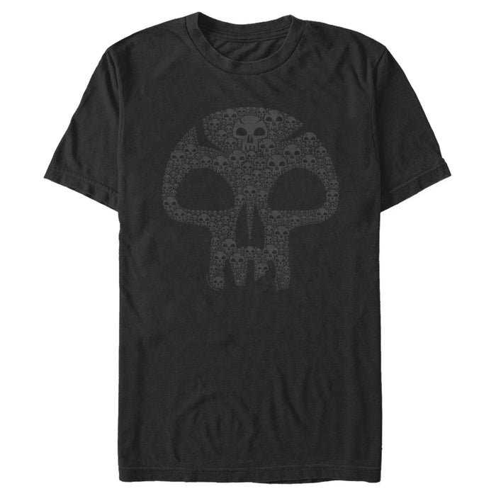 fifth sun Men's Magic: The Gathering Mana Decorative Skull Symbol T-Shirt