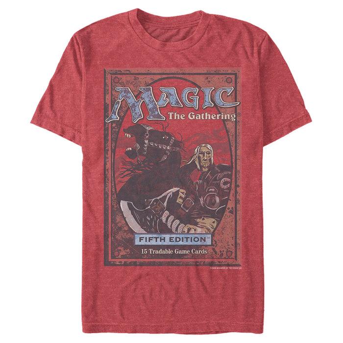 fifth sun Men's Magic: The Gathering Retro Fifth Edition Card T-Shirt