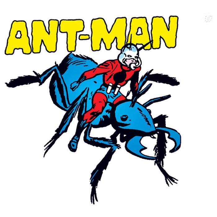 Fifth Sun Men's Marvel Ant-Man Vintage Ant Rider Cartoon Baseball Tee